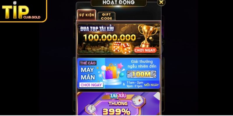 Khuyến Mãi TIPCLUB - Tổng Hợp Ưu Đãi Và Cách Tham Gia 3 Hướng dẫn 4 bước tham gia khuyến mãi TIPCLUB
