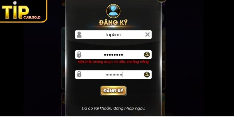 Đăng Ký TIPCLUB - Hướng Dẫn Chi Tiết Cho Người Chơi Mới 4 Kiểm tra thông tin và xác minh đăng ký TIPCLUB
