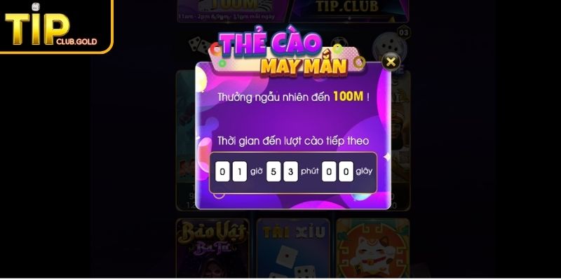 Khuyến Mãi TIPCLUB - Tổng Hợp Ưu Đãi Và Cách Tham Gia 2 Thưởng 100% cho tân binh