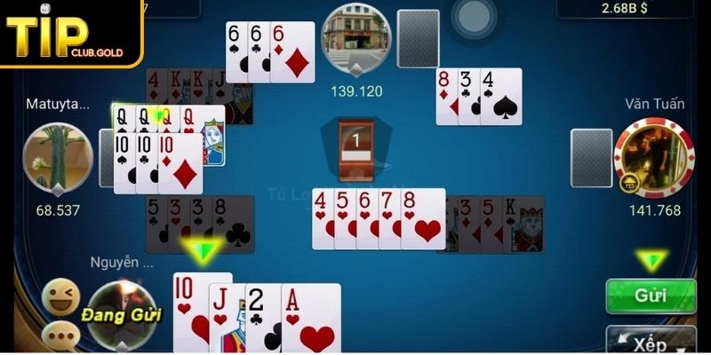 Phỏm TIPCLUB - Trải Nghiệm Game Bài Trí Tuệ Chuyên Nghiệp 3 Kết thúc ván Phỏm TIPCLUB
