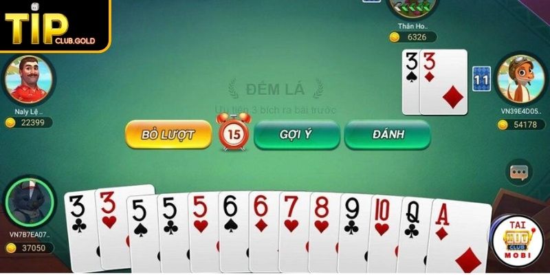 Tiến Lên Đếm Lá TIPCLUB - Luật Chuẩn & Kinh Nghiệm Thắng Lớn 4 Tận dụng luật “chặt”
